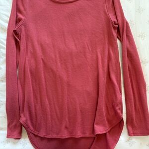 Old Navy Women's Long Sleeve Top - Rose Pink